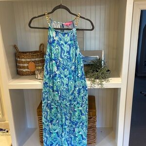 Lilly Pulitzer Keeran Jumpsuit Seeing Double size M NWT